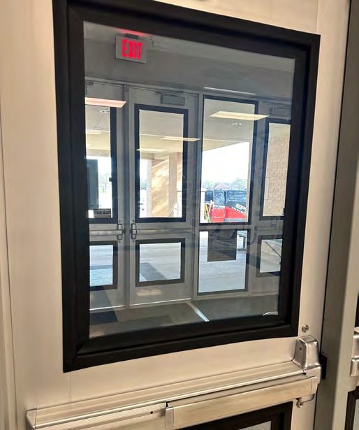 A non-3M attachment on 3M film: Non-3M attachment peeling and separating from the film.
