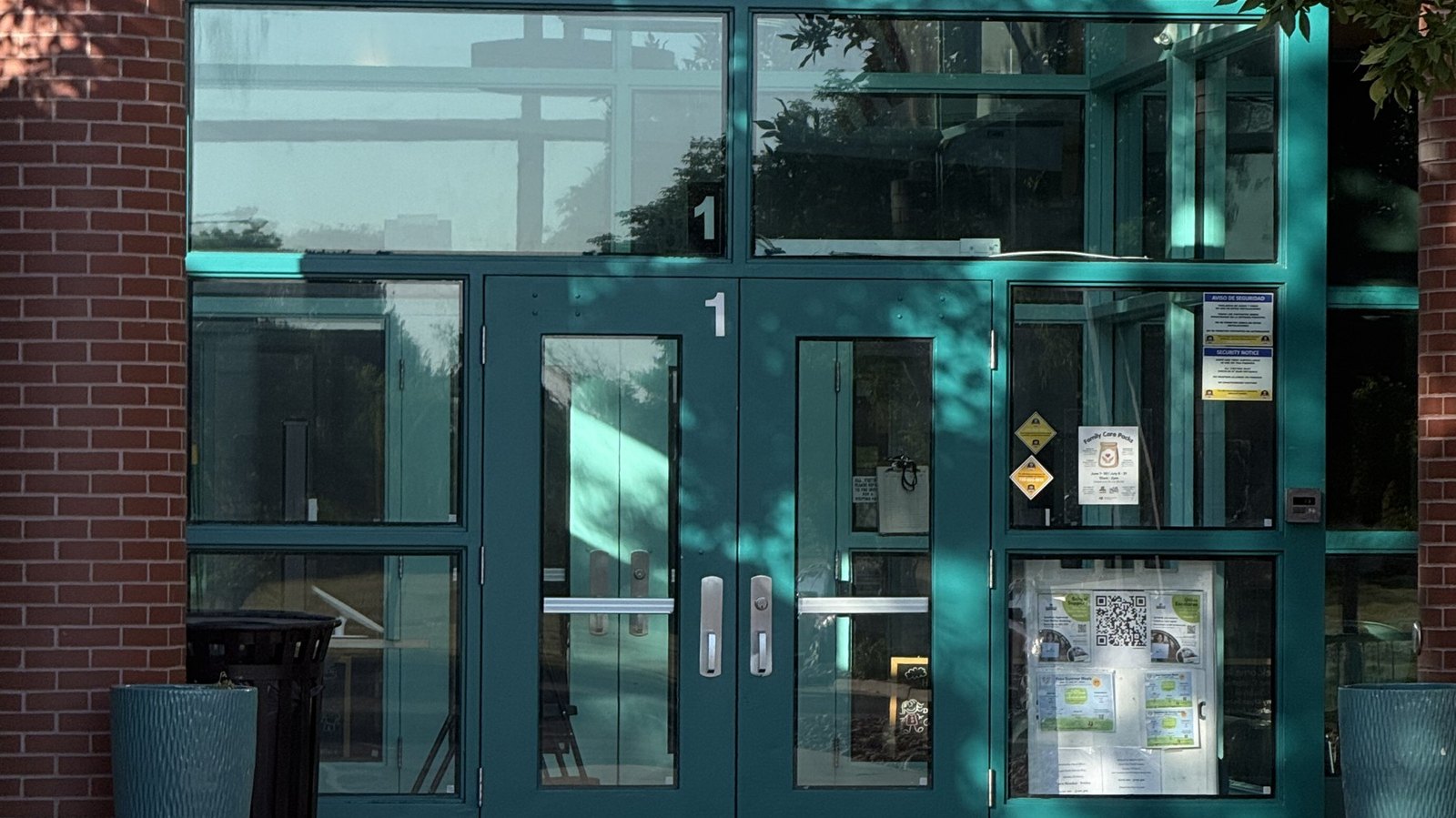 Cherry Creek Schools, Colorado — an elementary school entry vestibule protected with 3M S2400 and the Epic Method